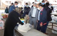 Kaymakam Ve Beraberindekiler Pazar Esnafını Ziyaret Ettiler.